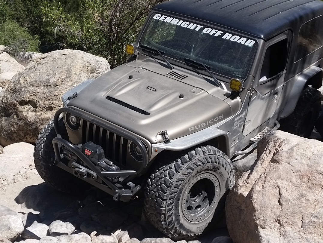 JEEP WRANGLER TJ & LJ DURAFLEX HEAT REDUCTION HOOD (FOR HIFENDERS